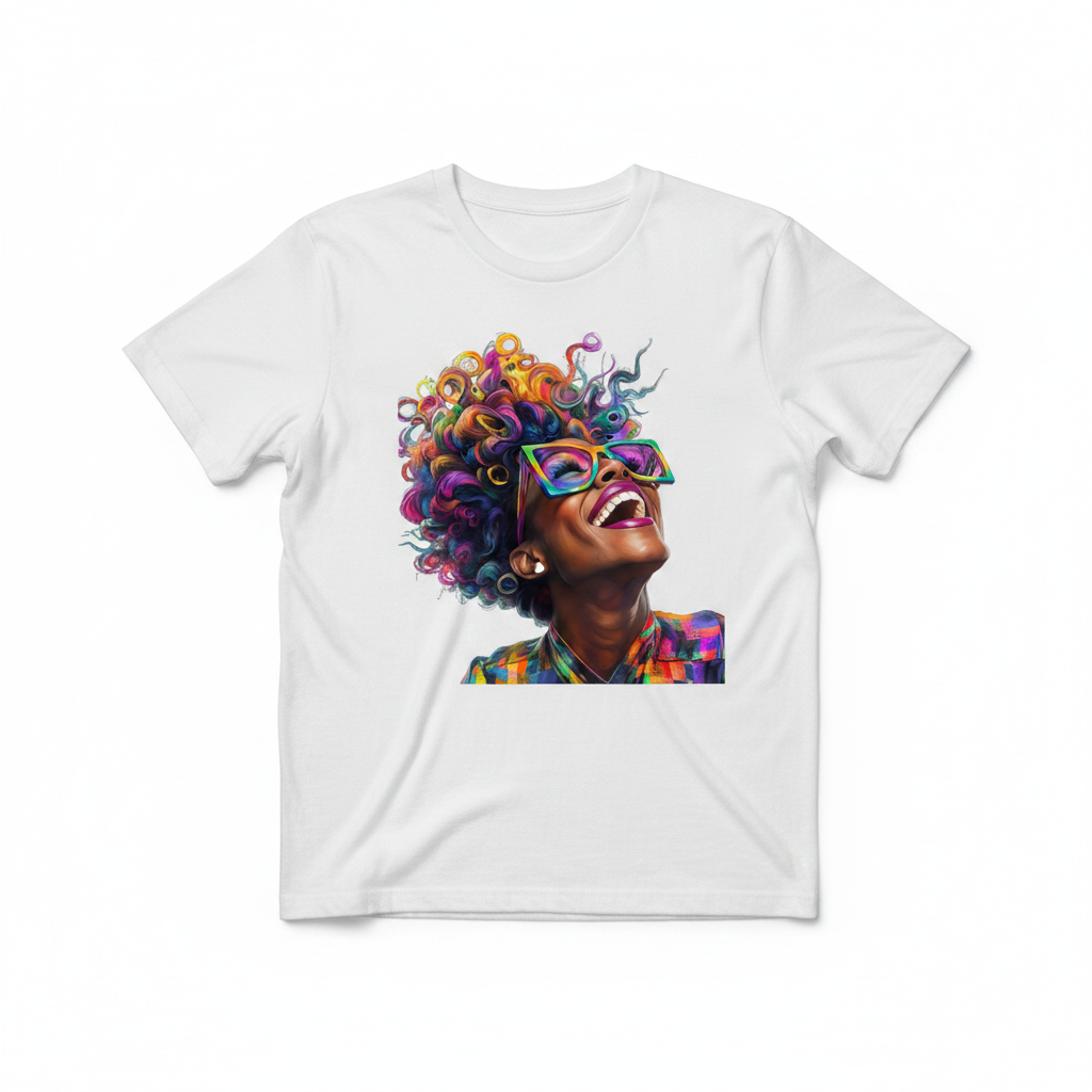 Vibrant Rainbow Graphic Tee